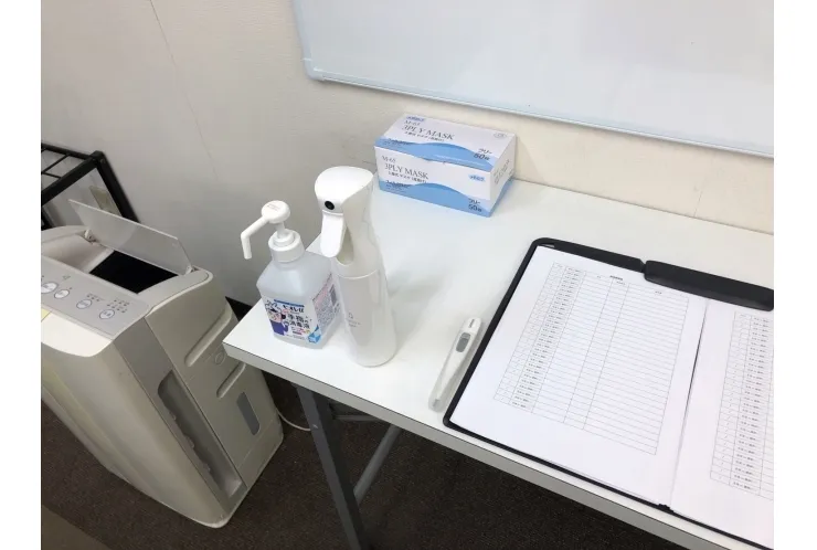 教室での感染対策につきまして