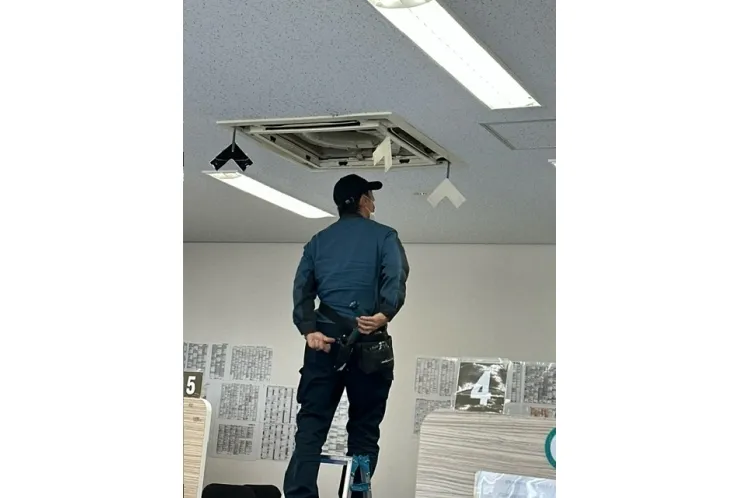 エアコン清掃　終了✨✨