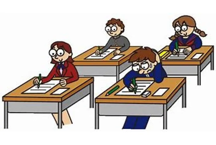 南菅中学校の試験