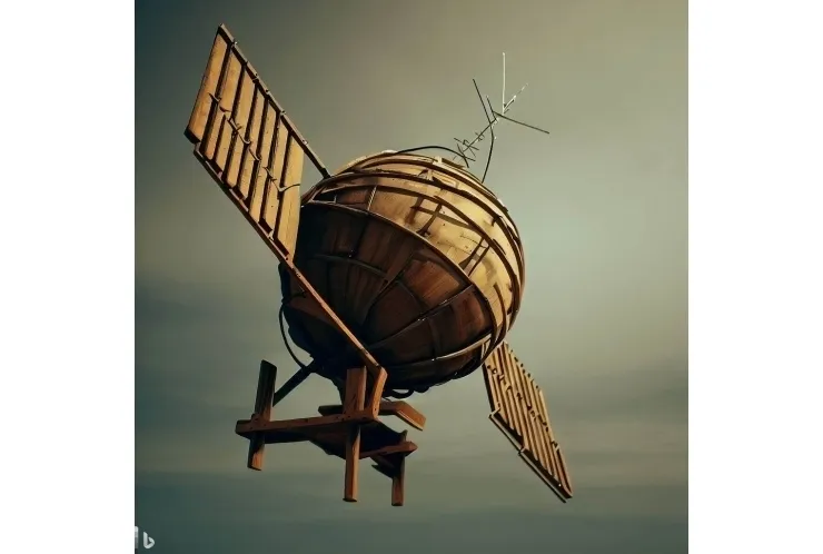 人工衛星も木製に！？