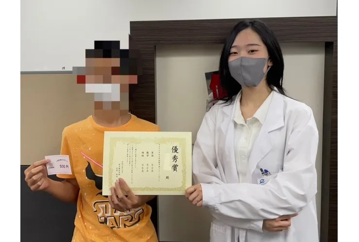 【前期中間】英語92点＆数学82点！！！　深川第七中学校1年　Oさん