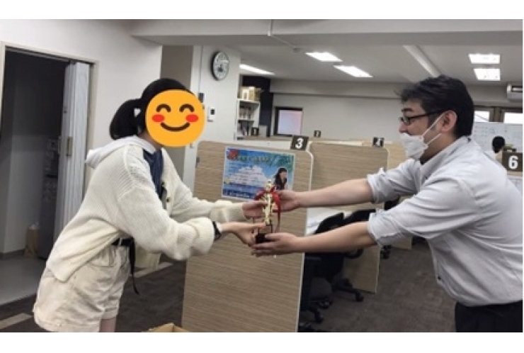 テスト対策中の１コマ