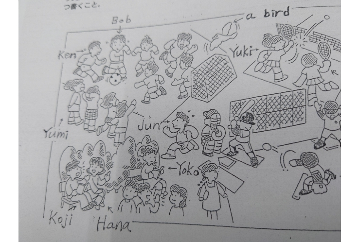 前期中間試験問題分析：蒲原中２年英語