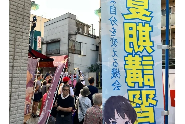 夏祭りの夜も・・・受験生は自習！      【個別指導塾　英才個別学院　戸越銀座校】