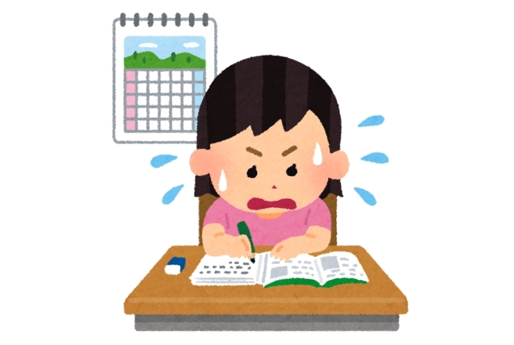 夏休みの宿題、『完全に』終わっていますか？