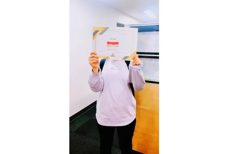 前期期末テスト　4教科80点以上達成！