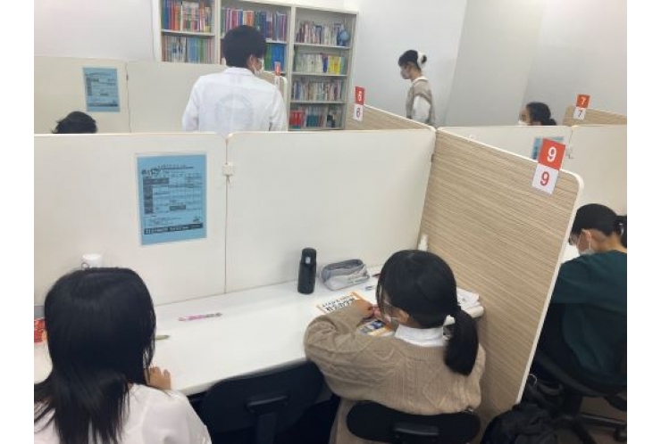 来週の期末テストへ向けて！