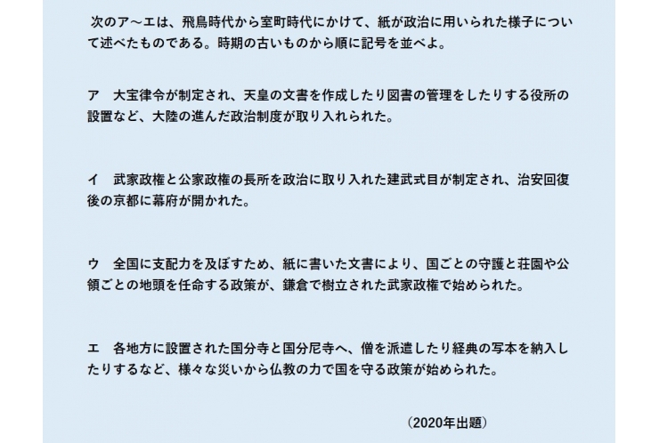都立入試問題に挑戦―社会歴史⑦