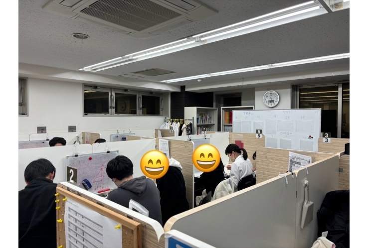 冬期講習の授業風景