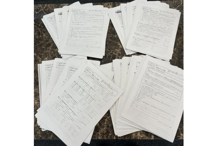 テスト対策プリントあります！