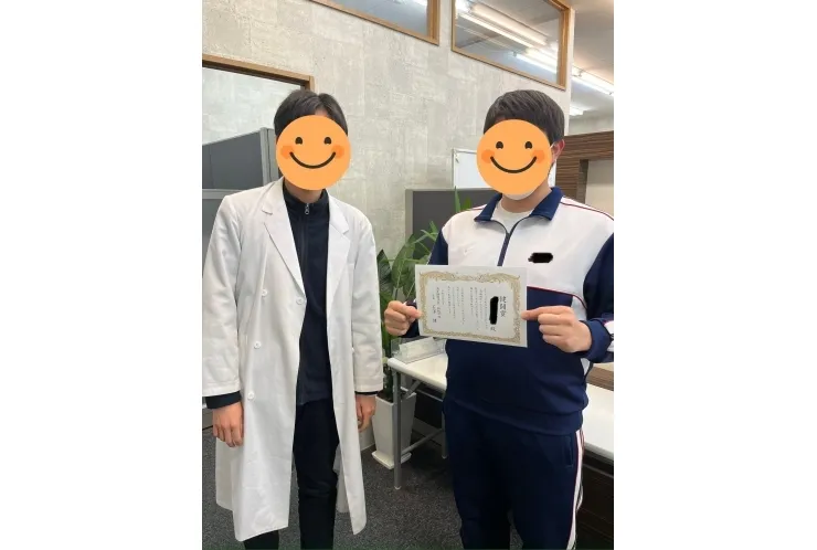 R.Mくん！2学期期末テストにて数学20点以上アップ！おめでとうございます！