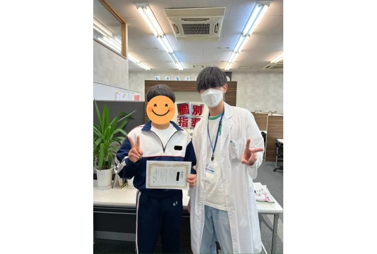 E.Nくん！2学期期末テストにて社会80点以上を獲得！おめでとうございます！