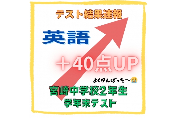 点数アップ！おめでとう！