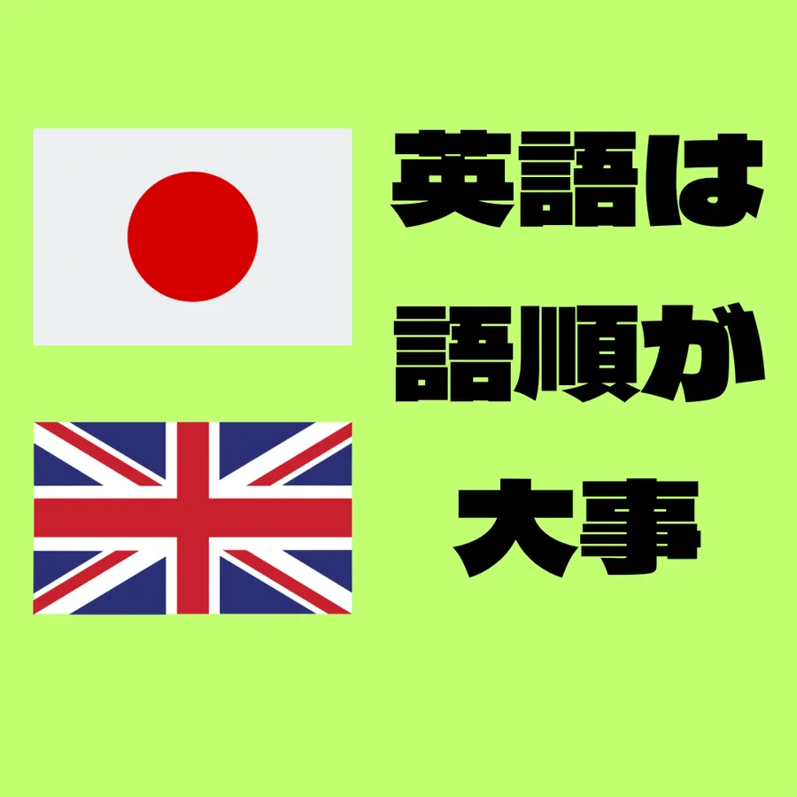 英語の語順を理解することが何より大事