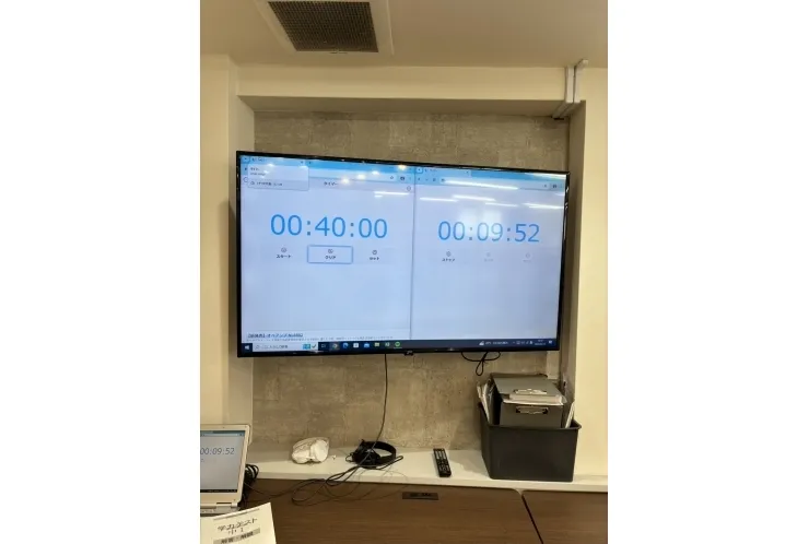 本日は小学生・新中１生の模試でした！