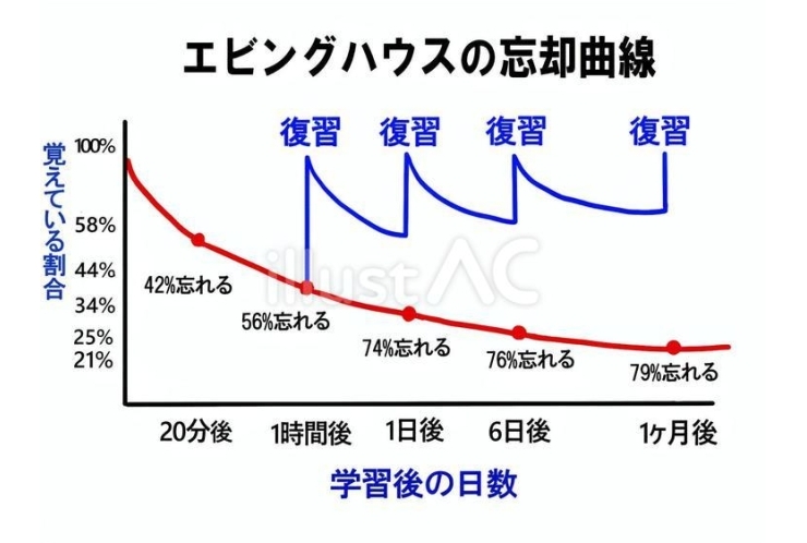 休暇期間こそ復習しよう！