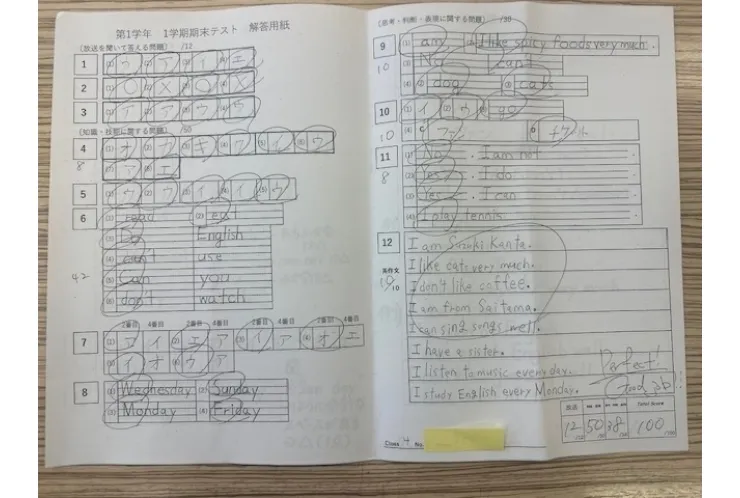 期末テスト結果！！　その5