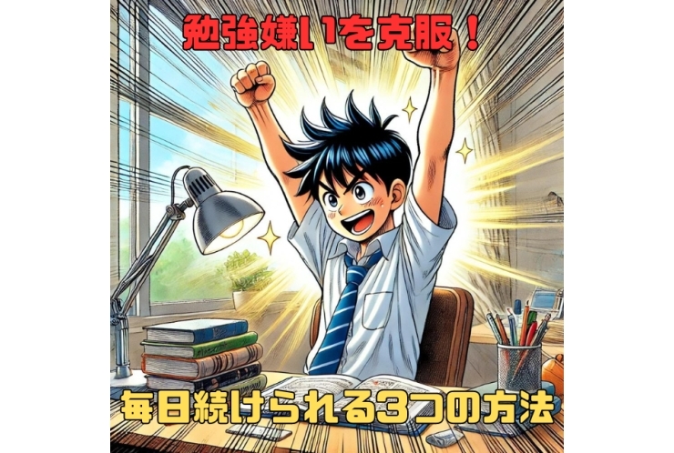 勉強嫌いを克服！小学生が毎日続けられる方法3選
