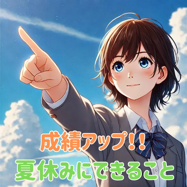 成績アップ！夏休みにできること5選！