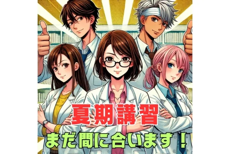 夏期講習、まだ間に合います！！