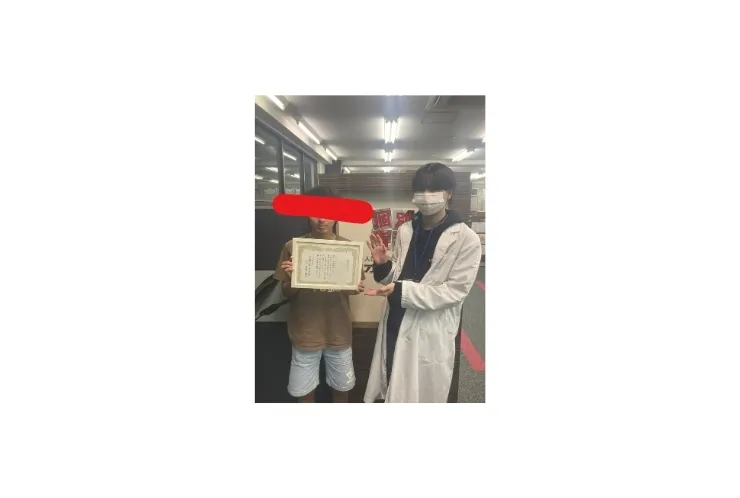 南希望が丘中　３年生　理科　２５点UPで自己最高点！！