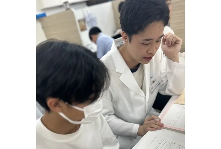 テスト直前の授業風景