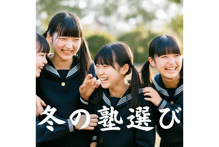 冬の塾選びで学習習慣を整える！