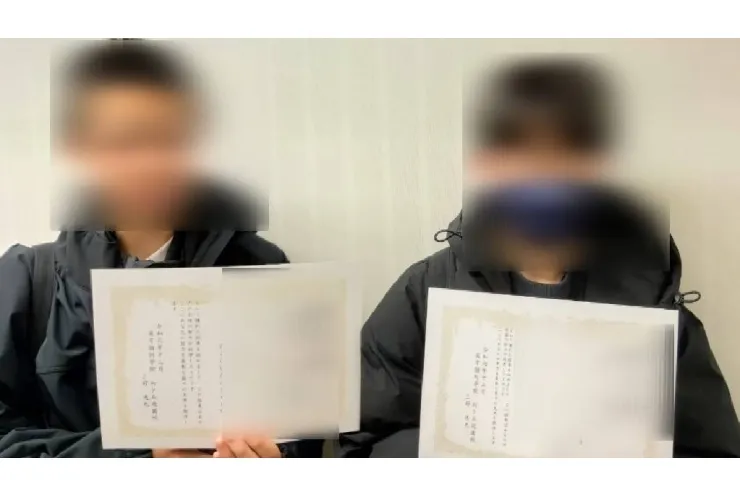 後期中間テスト　5教科400点以上達成！