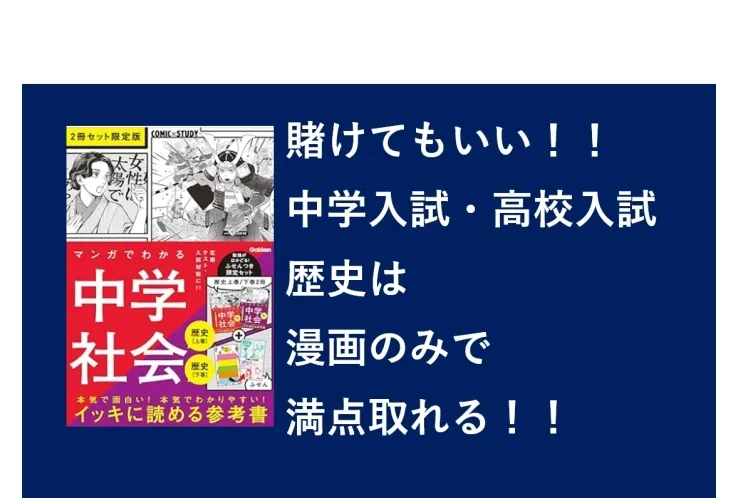 歴史は漫画だけでガチで満点狙えます！！