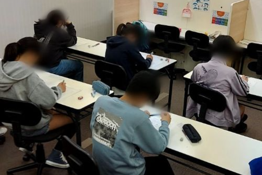 塾内模試を実施しました