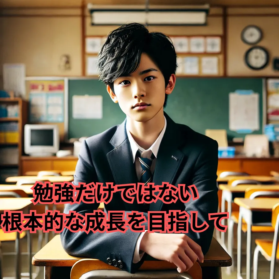 勉強だけではない、根本的な成長を目指して