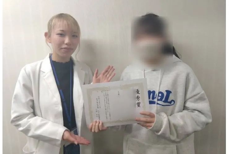 後期中間テスト　5教科合計450点以上達成！