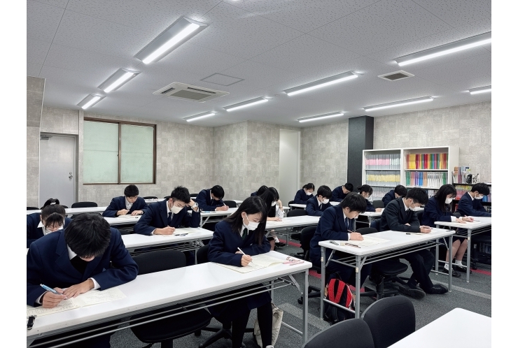 第1回中3テスト会でした！