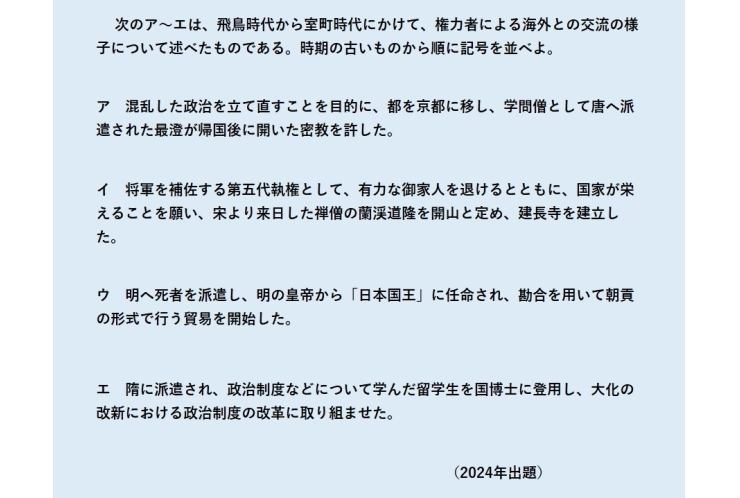 都立入試問題に挑戦―社会歴史⑭