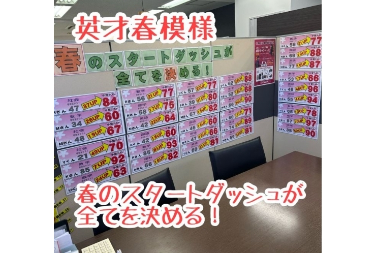 春仕様！春のスタートダッシュがすべてを決める！