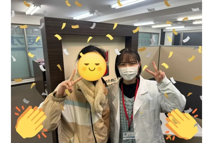 志望校合格！　南林間中　⇒　大和西高校