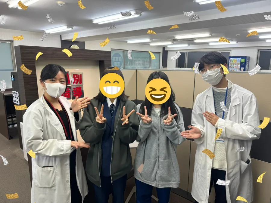 志望校合格！　東林中　⇒　綾瀬高校