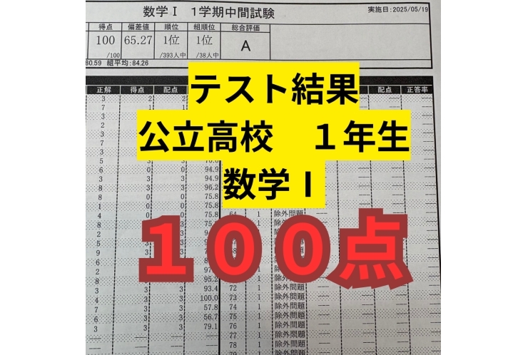 テスト結果速報！！