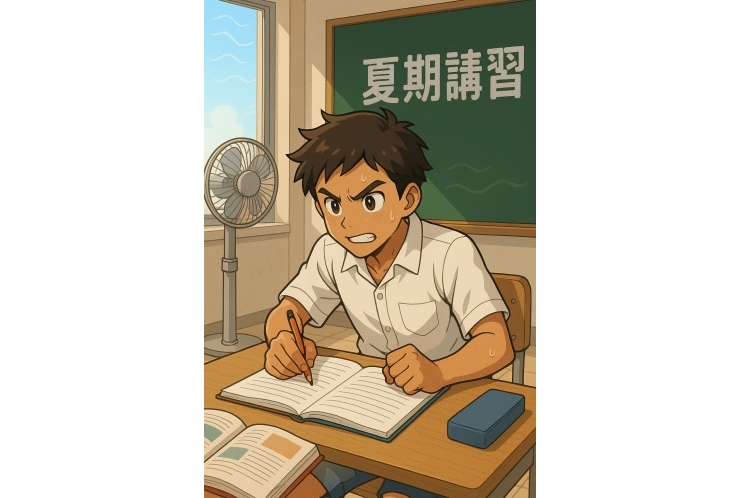 中学３年生の夏期講習