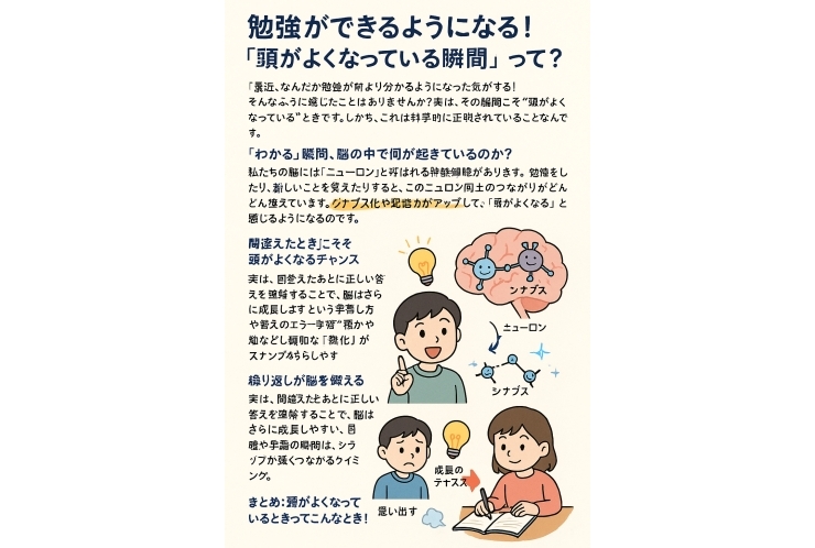 夏期講習の効果を最大限