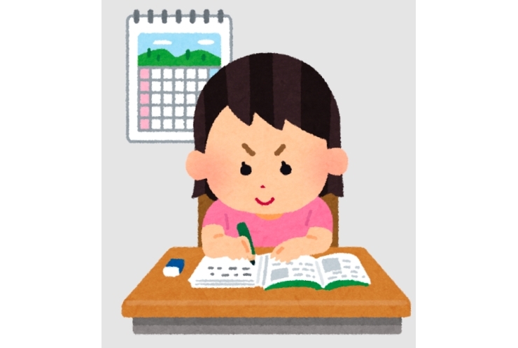 夏休みの宿題の取り組み方(学校ワーク編)