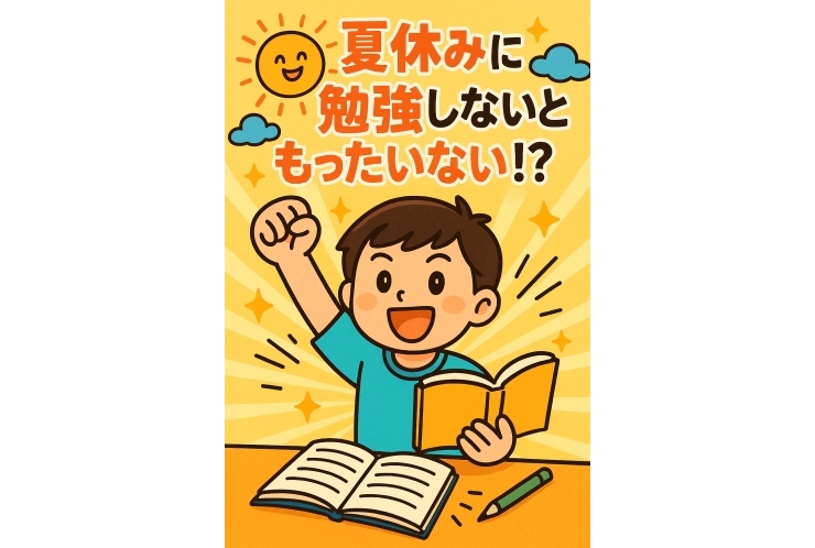 夏休みに勉強しないと、もったいない！？