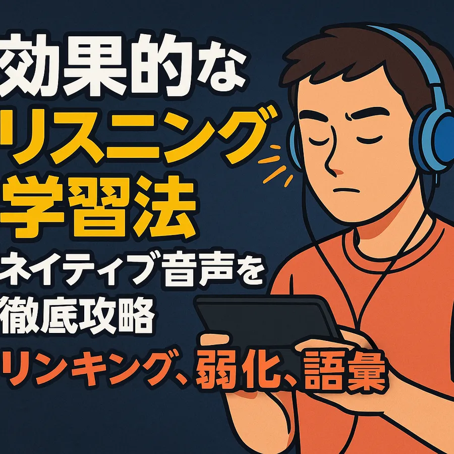 【英才個別学院 八丁畷校】リスニング力を爆伸びさせる！ディクテーション×シャドーイング＋リンキング攻略法