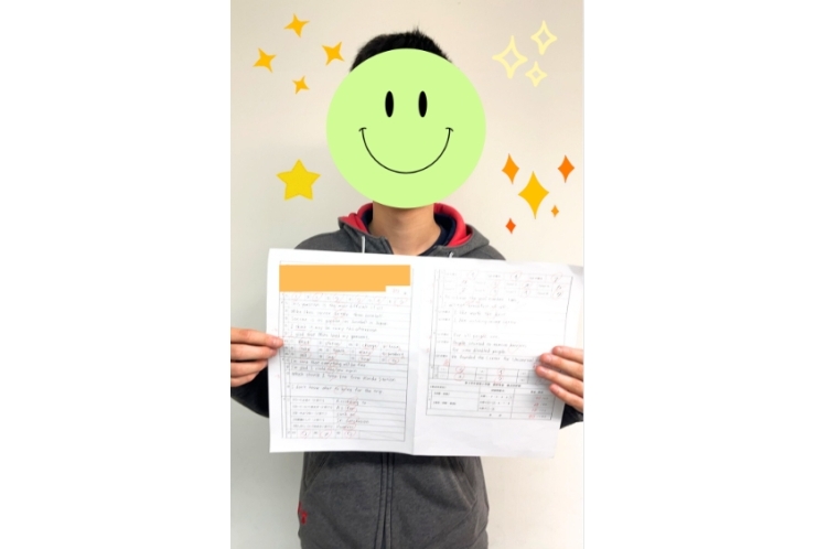 【三宿中２年　2学期期末考査　英語26点アップ！】