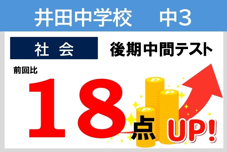 2025年度後半 成績向上例！