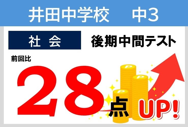 2025年度後半 成績向上例！