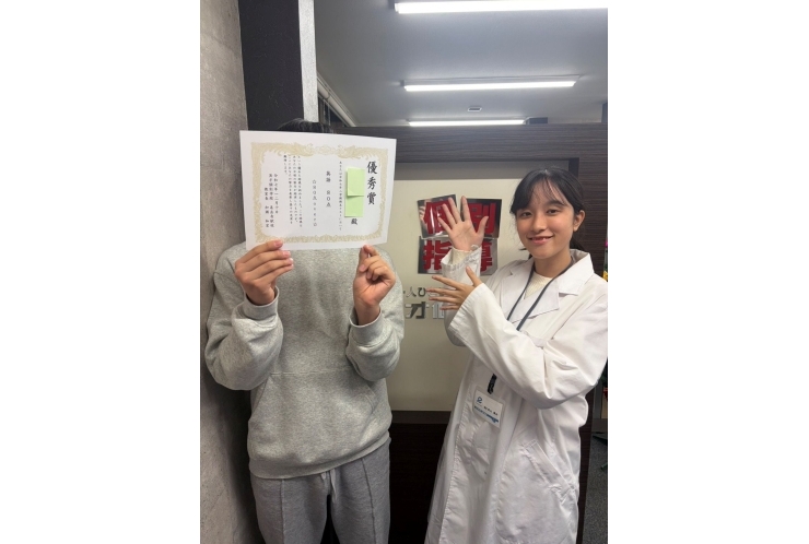 ２学期期末テスト成績優秀者！！