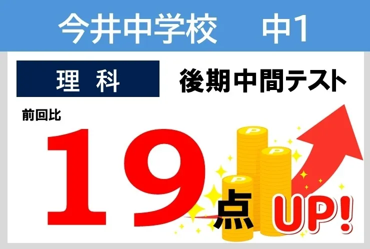 2025年度後半 成績向上例！