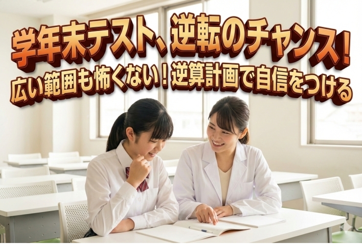 学年末テストに向けて、スタートを切ろう！！！