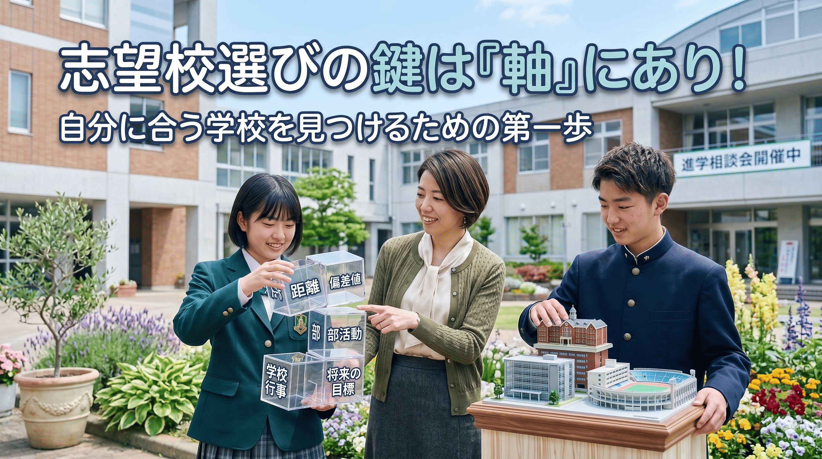 後悔しない志望校の決め方